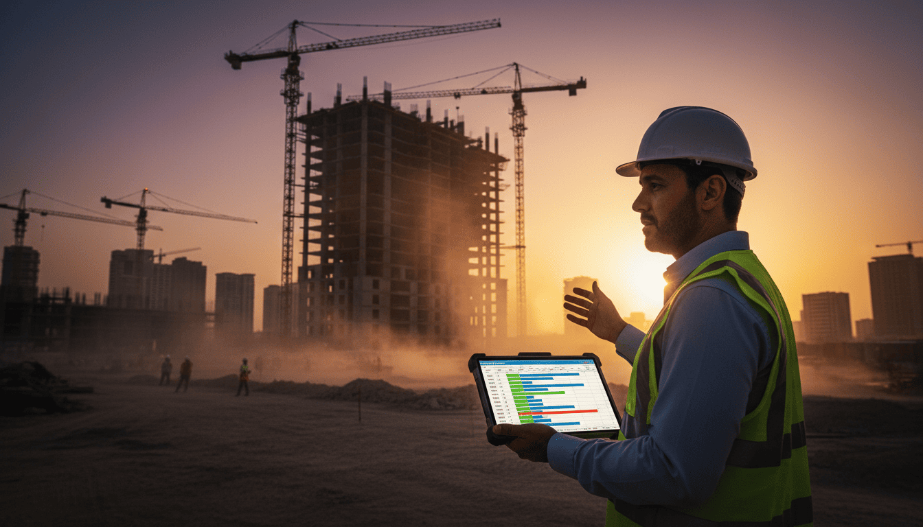 تحليل التأخيرات في المشاريع الإنشائية: الطرق العملية والأدوات